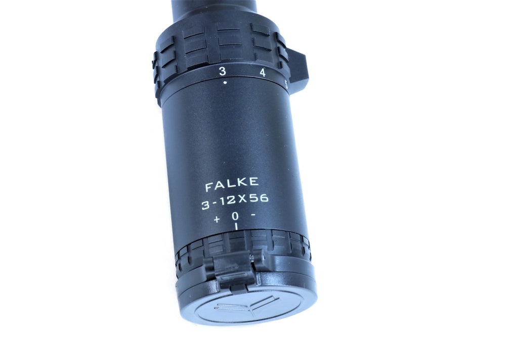 Falke Zielfernrohr mit Montageringen.