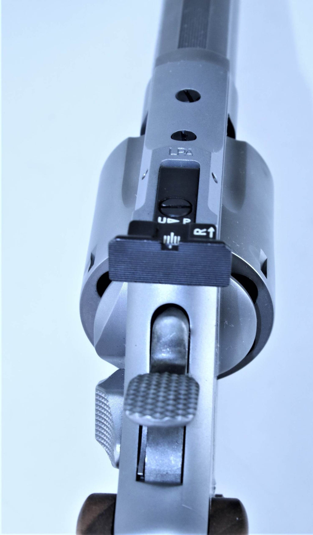 Smith & Wesson Revolver, silbern.