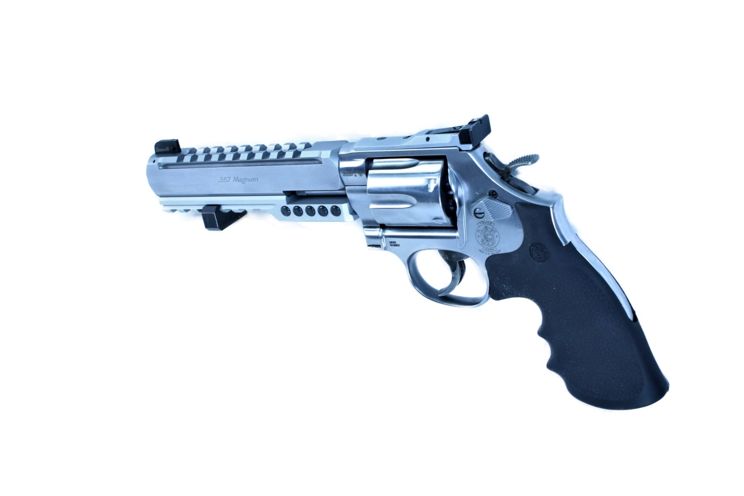 Smith & Wesson Revolver, silber.