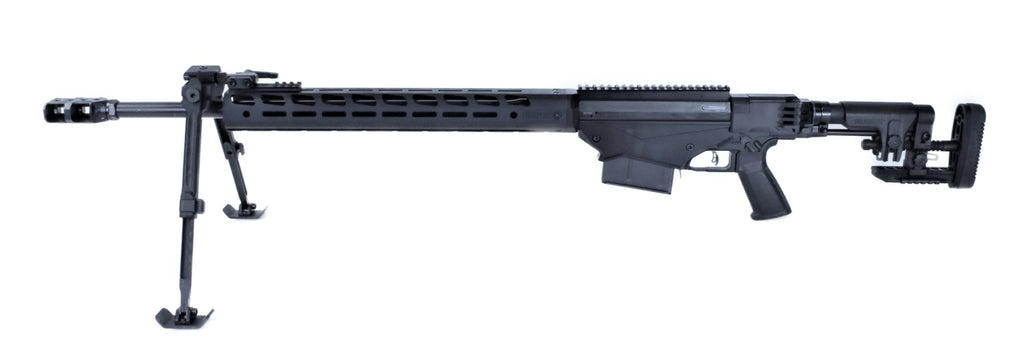 Ruger Präzisionsgewehr mit Zweibein.