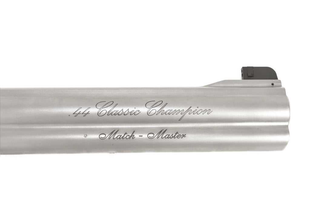 Smith & Wesson Revolver, silbern.