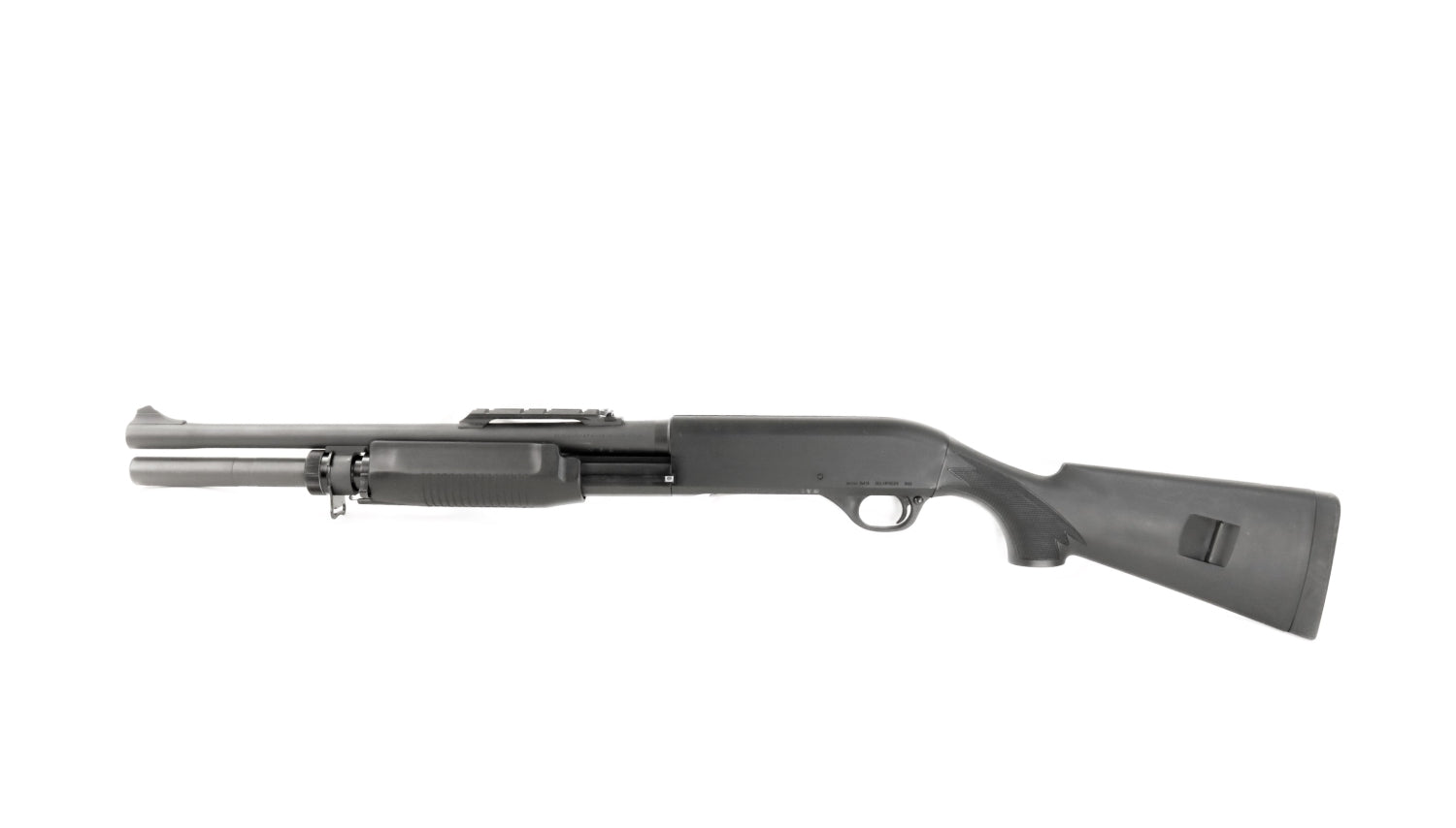 Benelli Schrotflinte, schwarze Farbe.