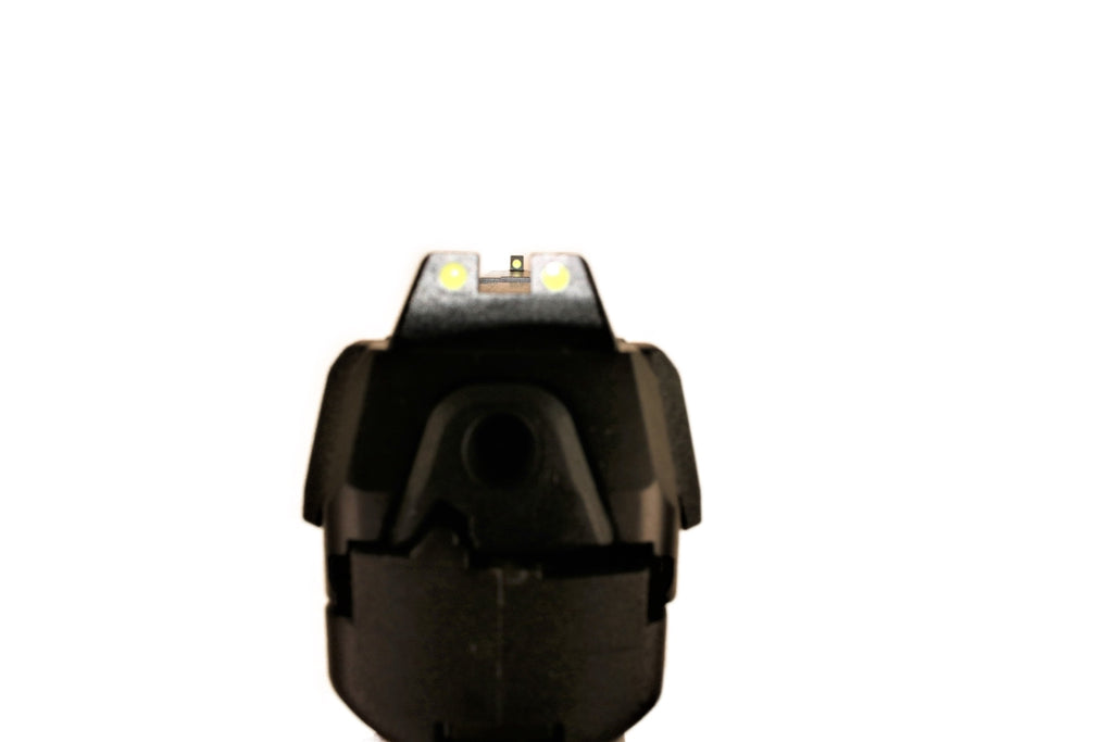 Heckler & Koch Pistole, schwarz.