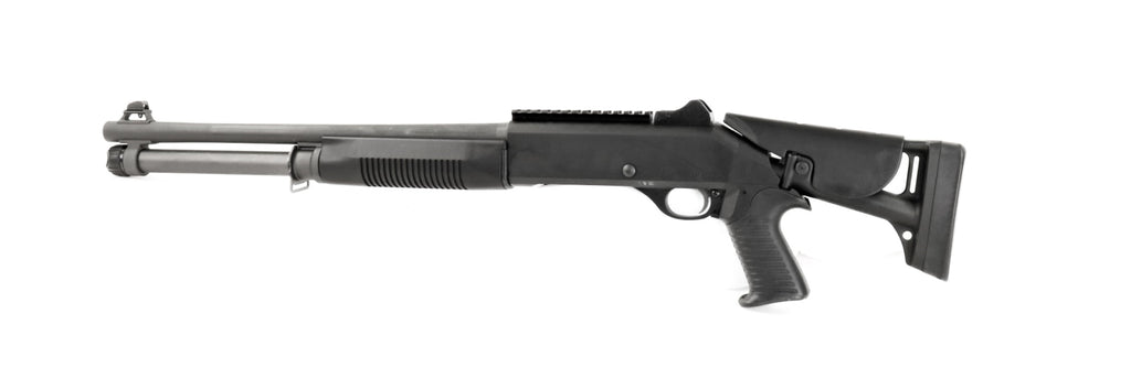 Benelli Schrotflinte, taktisches Design.