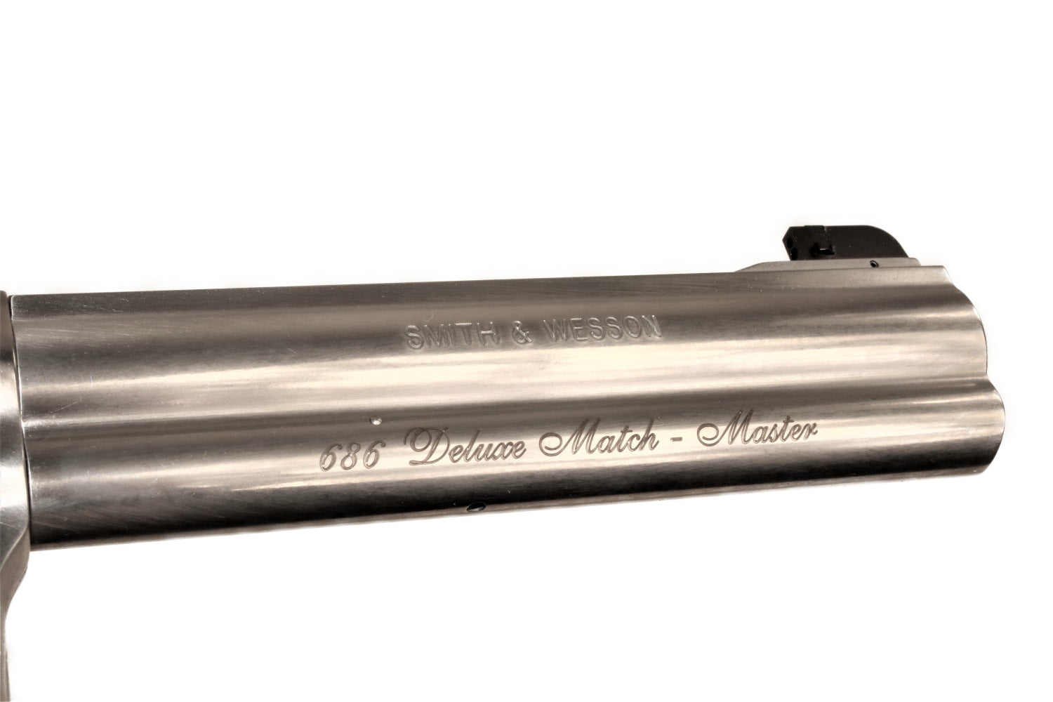 Smith & Wesson Revolver, Silber.