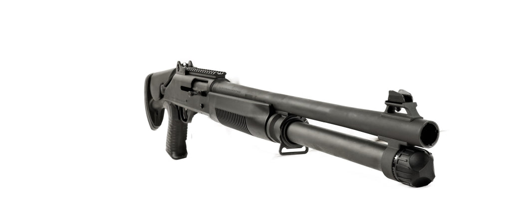 Benelli Schrotflinte, taktisches Design.