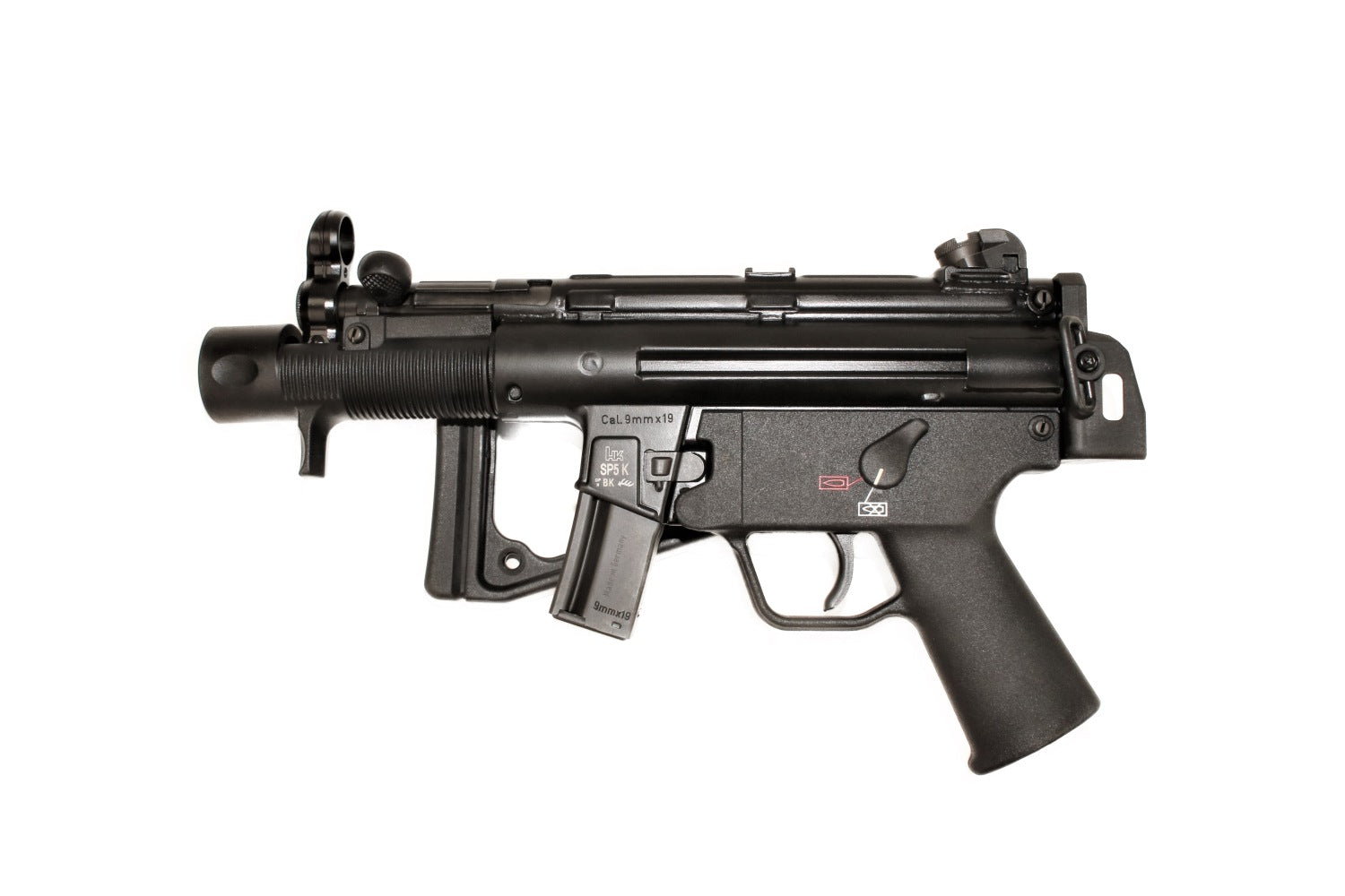 Heckler & Koch MP5 Maschinenpistole.