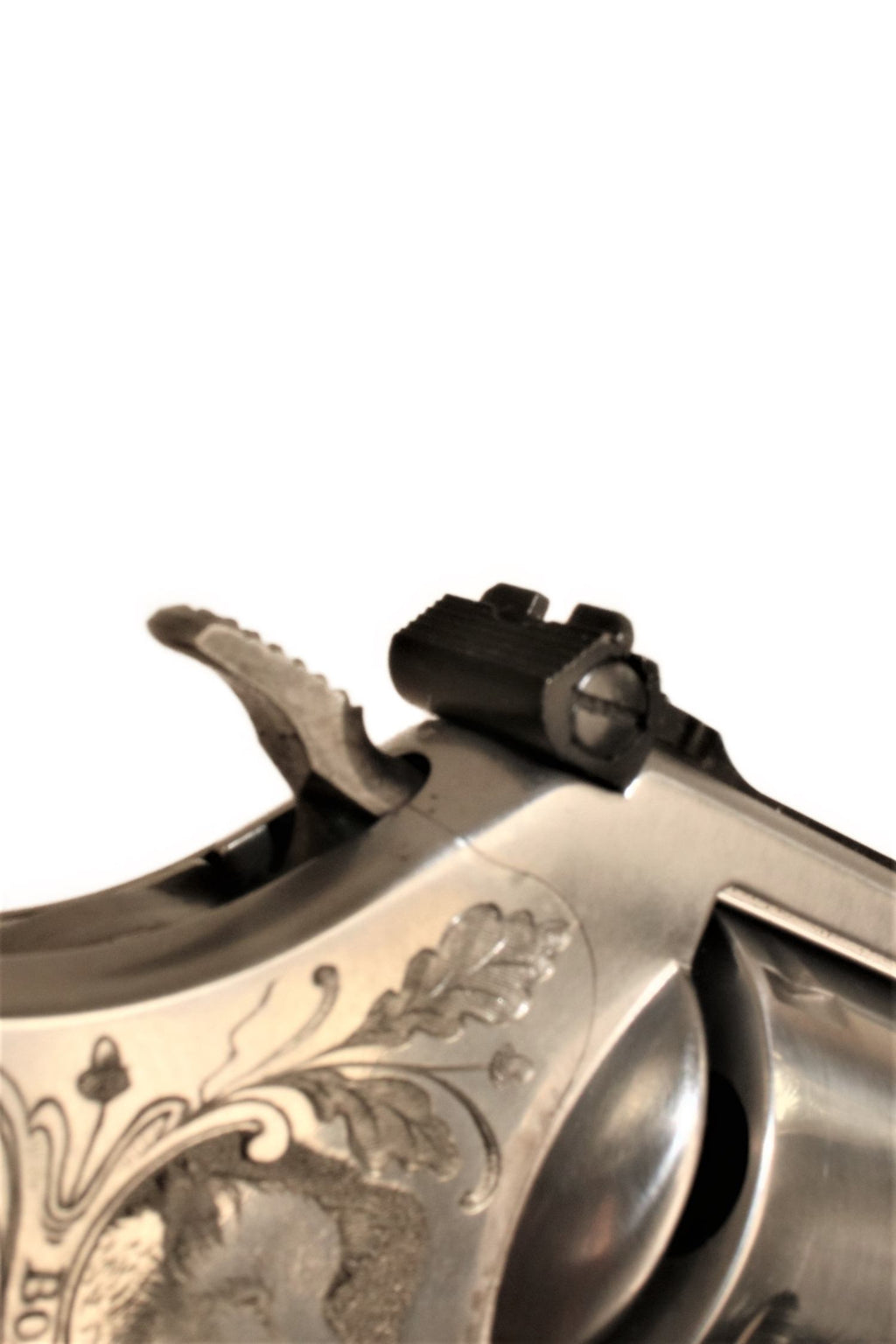 Smith & Wesson Revolver, Holzgriff.