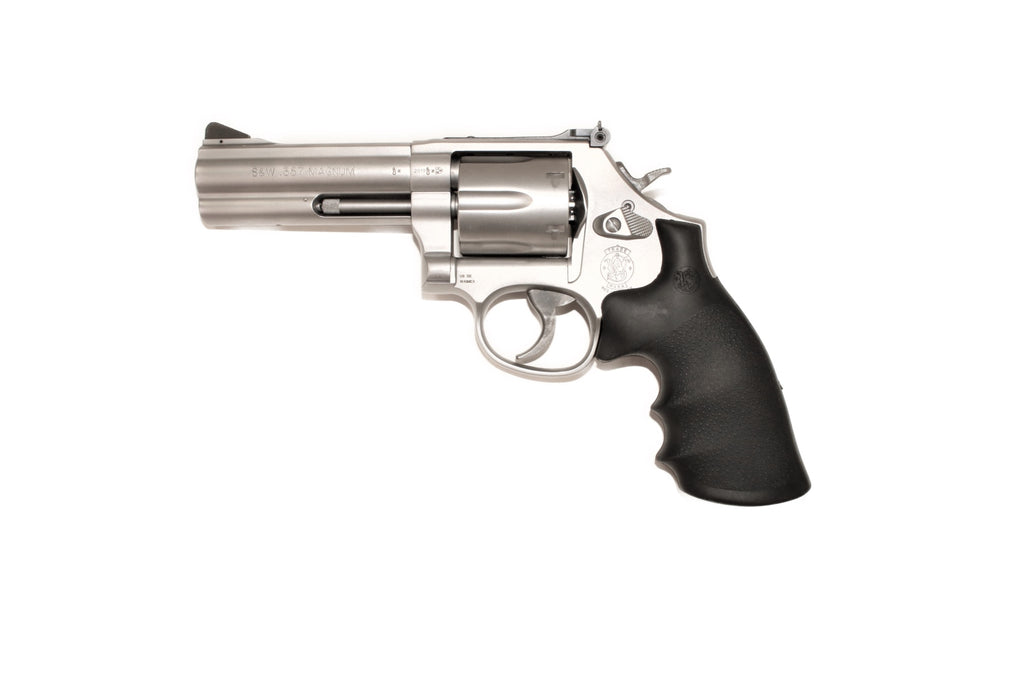 Smith & Wesson Revolver, silbern.