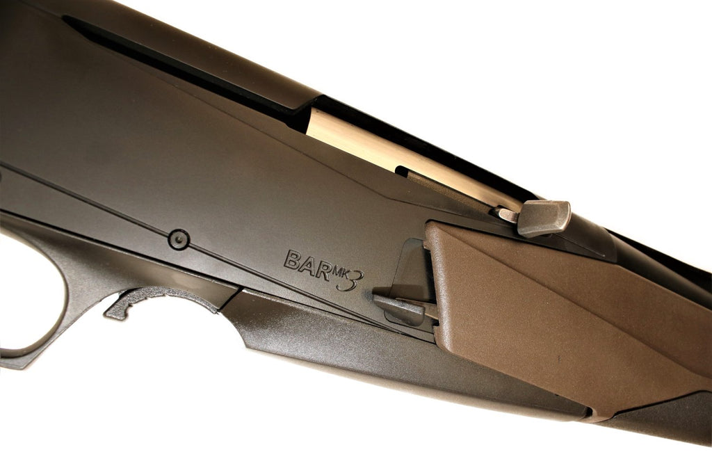 Browning Jagdgewehr, seitliche Ansicht.