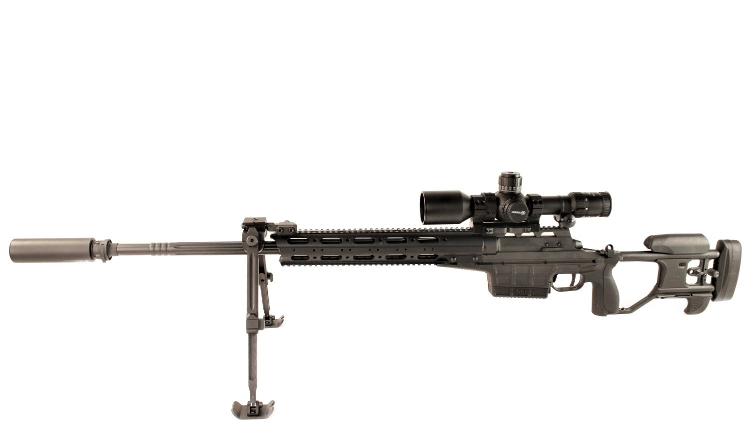 SAKO Präzisionsgewehr mit Zielfernrohr.