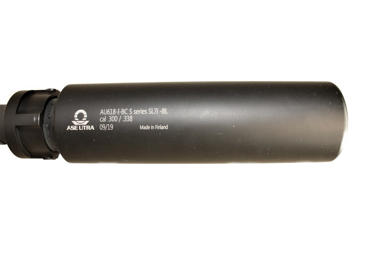 Ase Utra Schalldämpfer, schwarz.