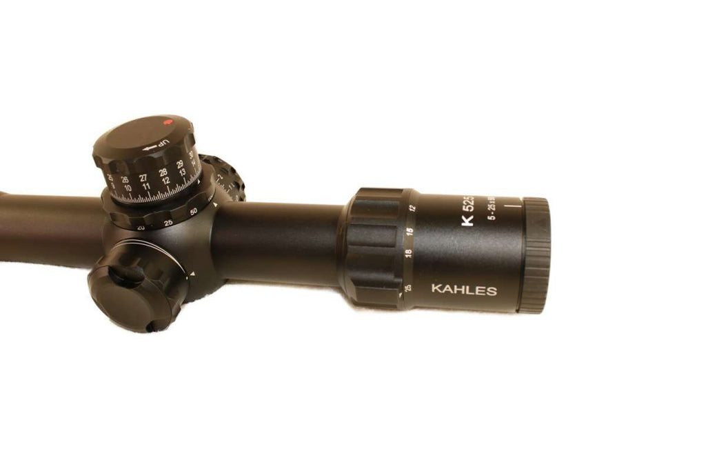 Kahles Zielfernrohr mit verschiedenen Einstellmöglichkeiten.