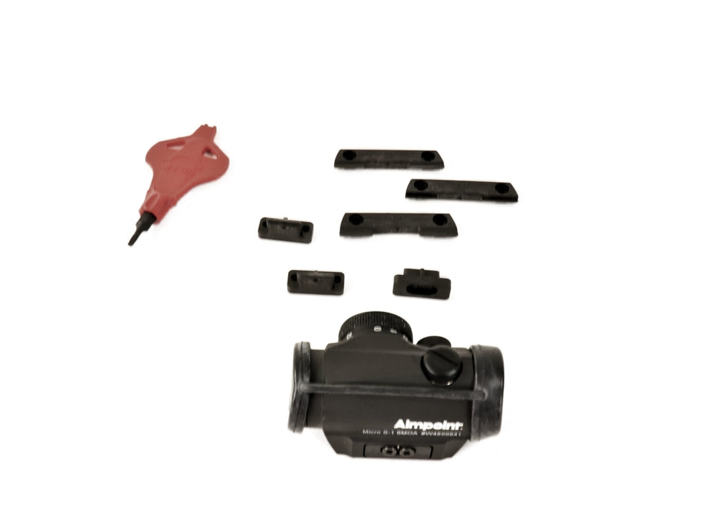 Aimpoint Visier in geöffneter Verpackung.