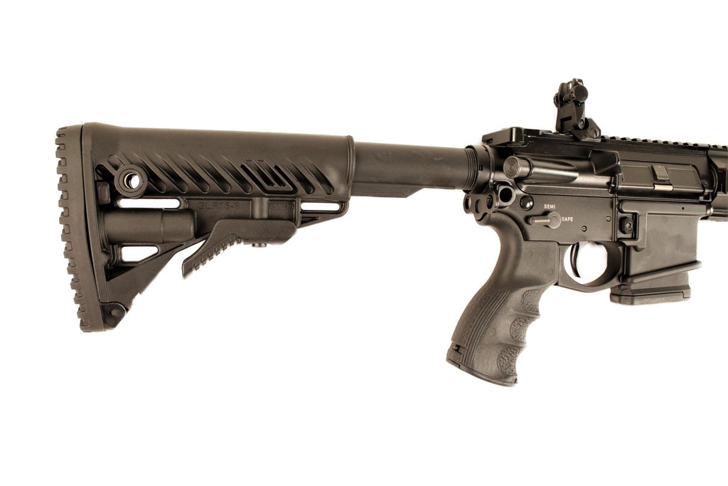 SIG SAUER Gewehr, seitlich betrachtet.