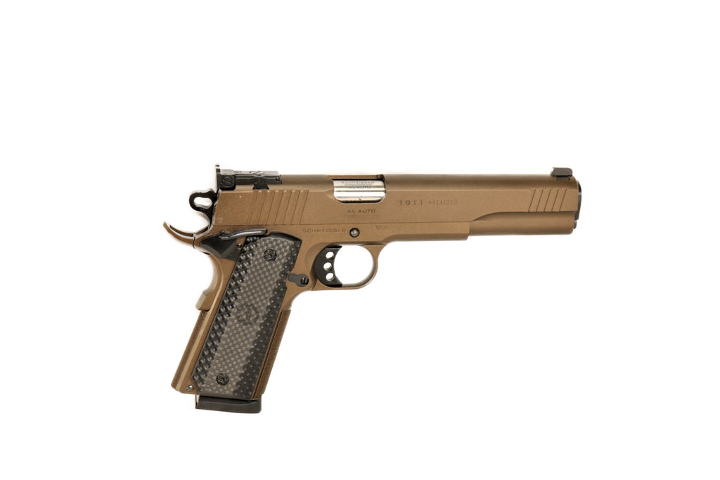 Schmeisser Pistole, Modell 1911, braun.