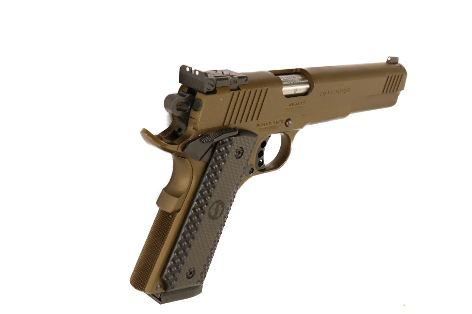 Schmeisser Pistole, Modell 1911, braun.