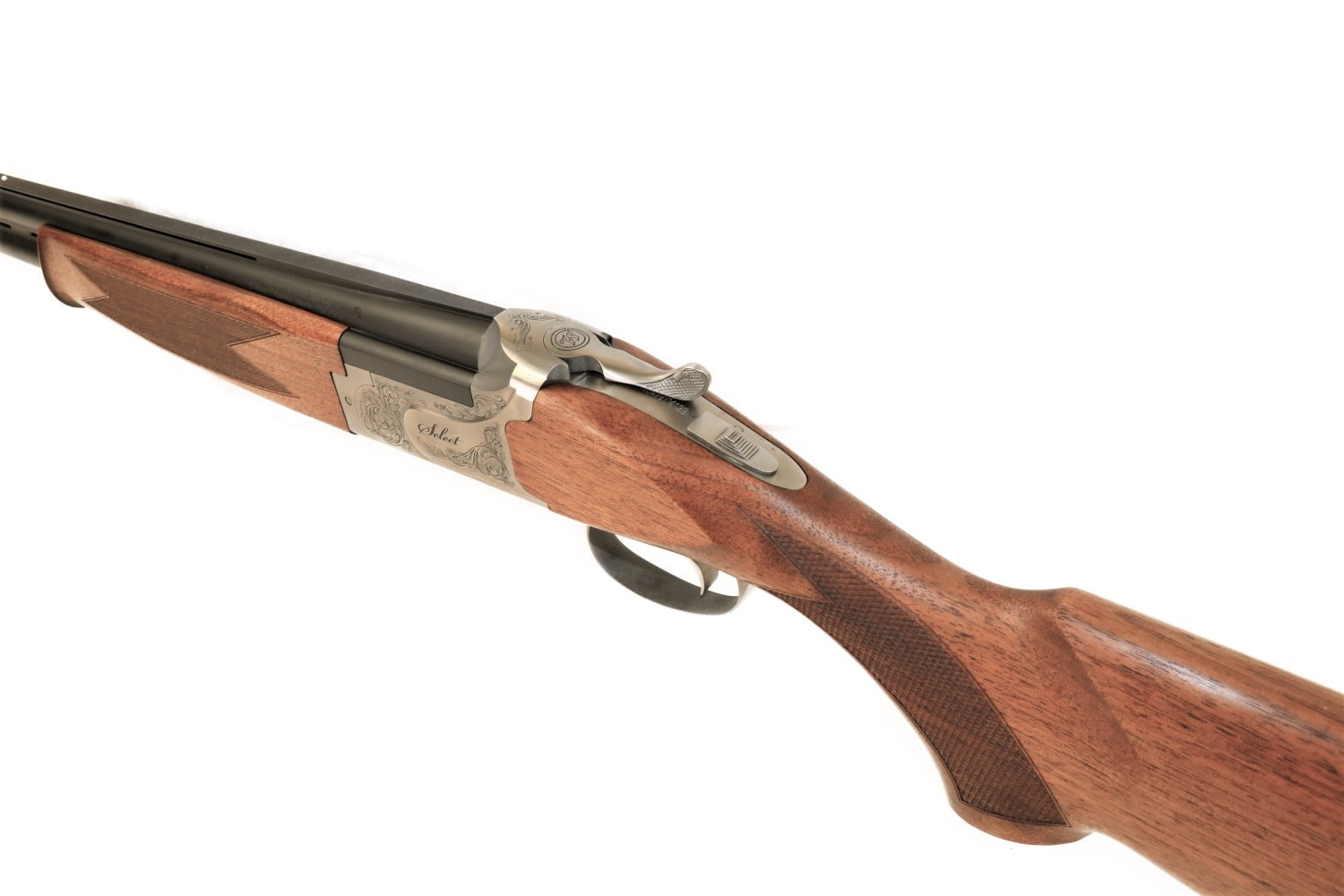 Winchester Jagdgewehr mit Gravur.