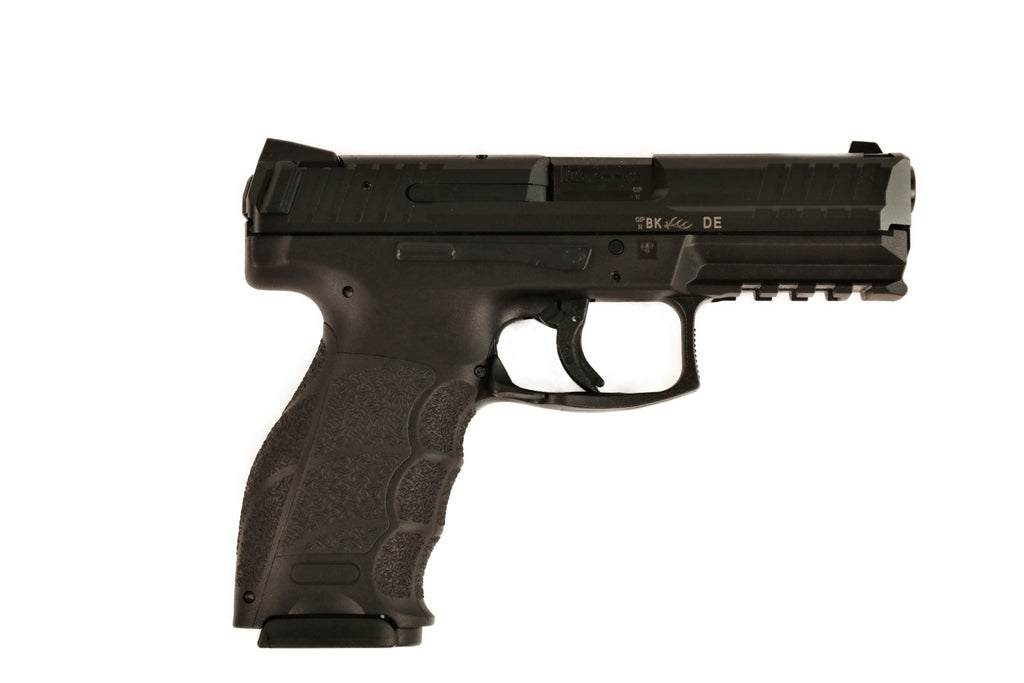 Heckler & Koch Pistole, schwarz.
