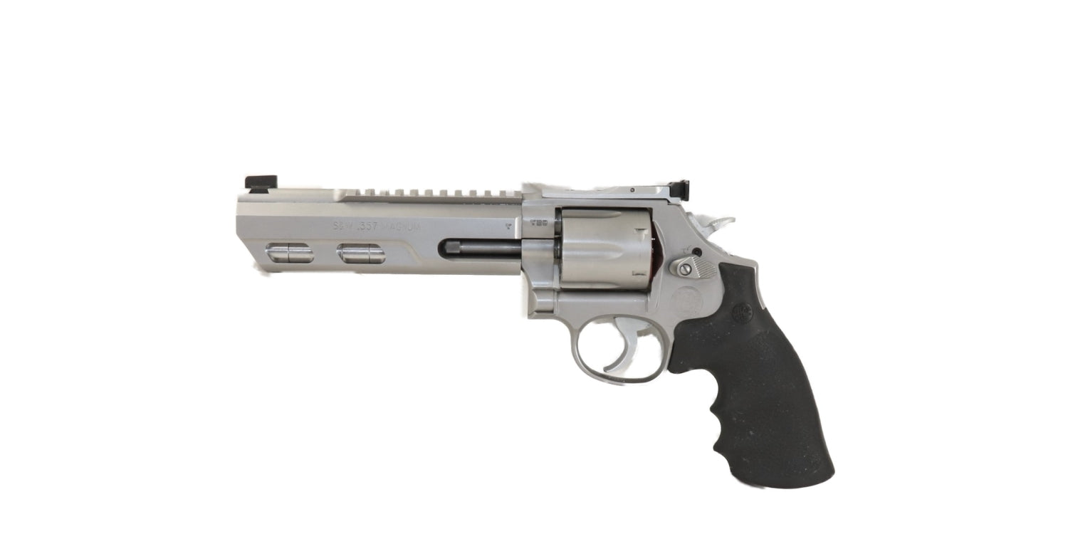Smith & Wesson Revolver, silbern.