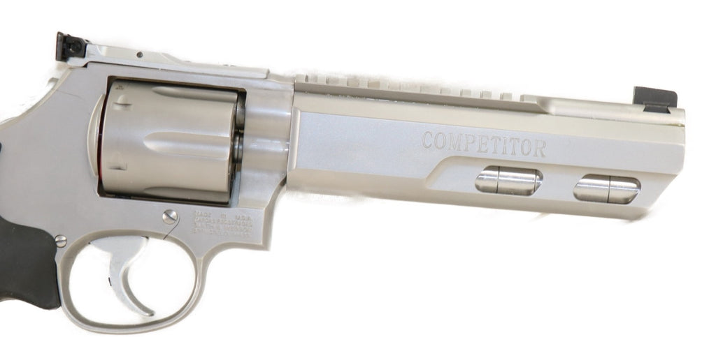 Smith & Wesson Revolver, silbern.