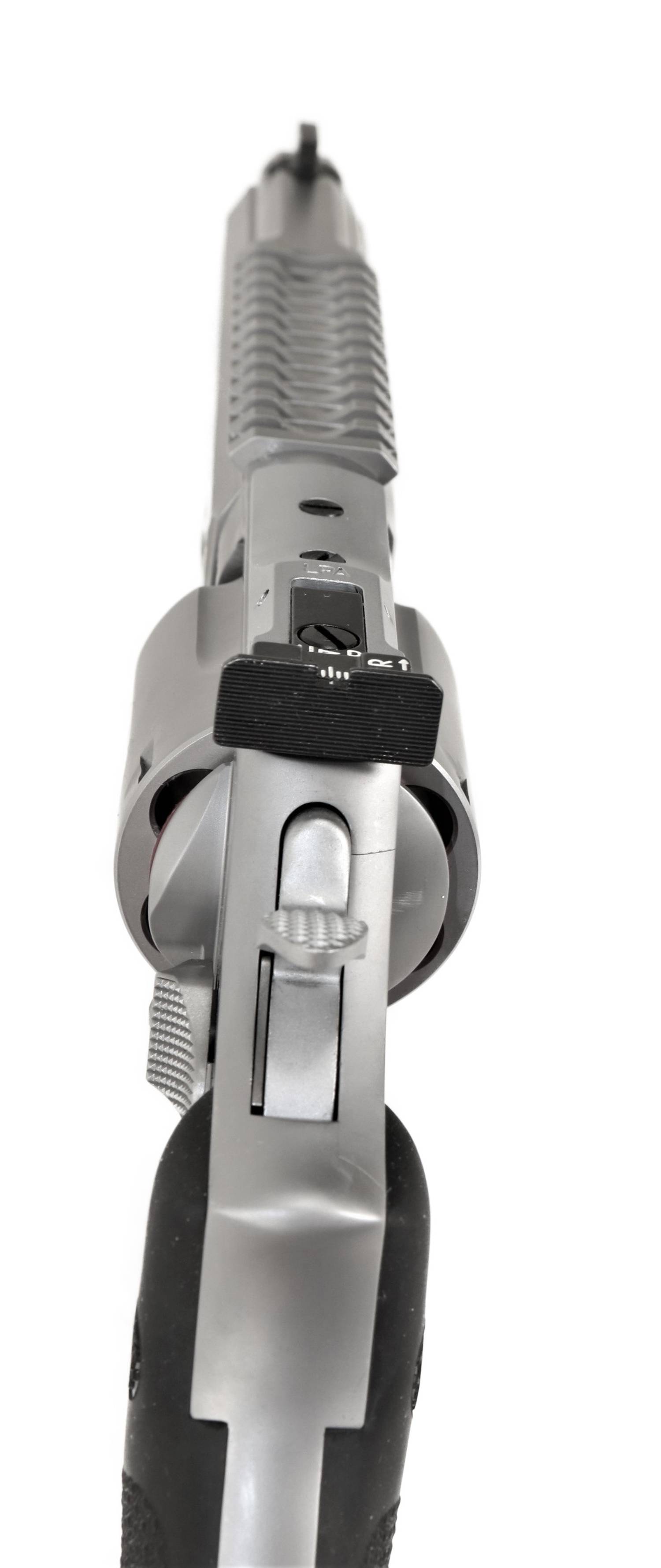 Smith & Wesson Revolver, silbern.