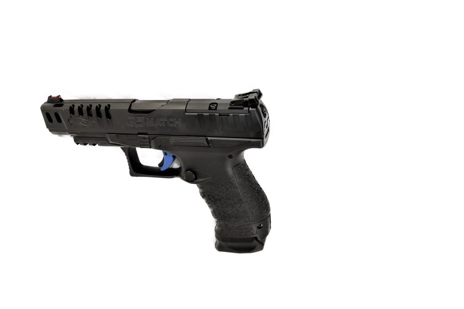 Walther Pistole, seitliche Ansicht.