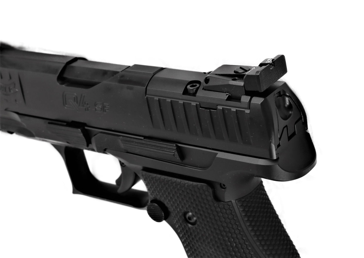 Walther Pistole, seitliche Ansicht.