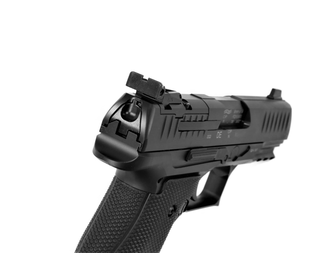 Walther Pistole, seitliche Ansicht.