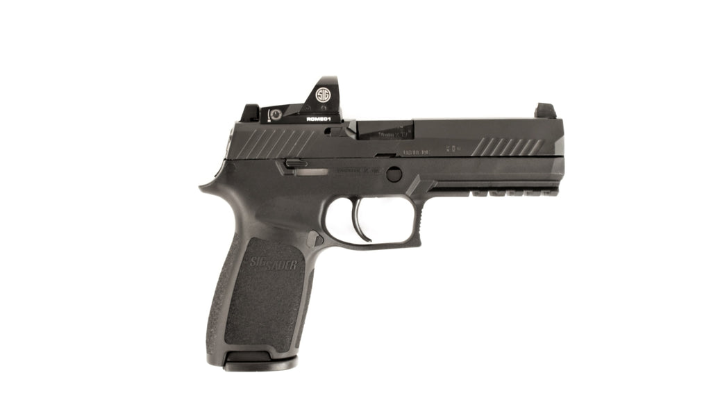 SIG SAUER Pistole mit Visier.