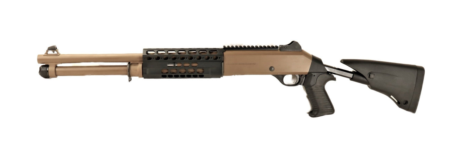 Benelli Schrotflinte, taktisches Design.