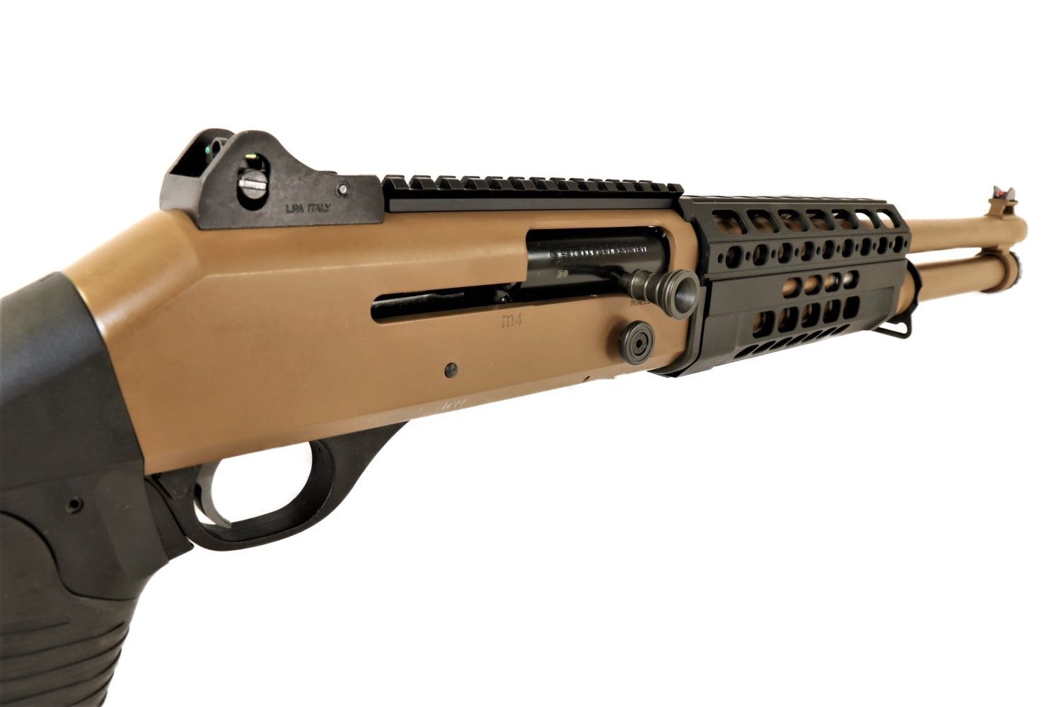 Benelli Schrotflinte, taktisches Design.