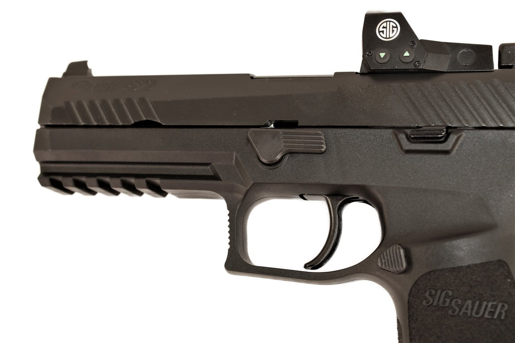 SIG SAUER Pistole mit Visier.