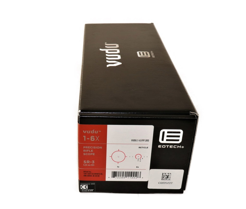 EOTECH Vudu Zielfernrohr-Verpackung.