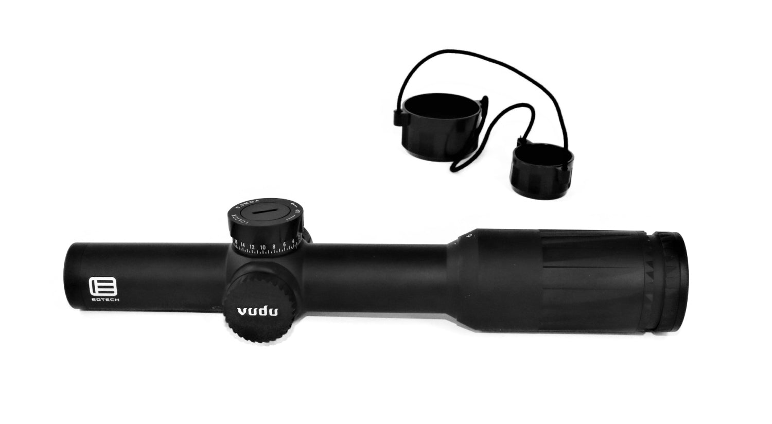 EOTECH Zielfernrohr mit Abdeckungen.