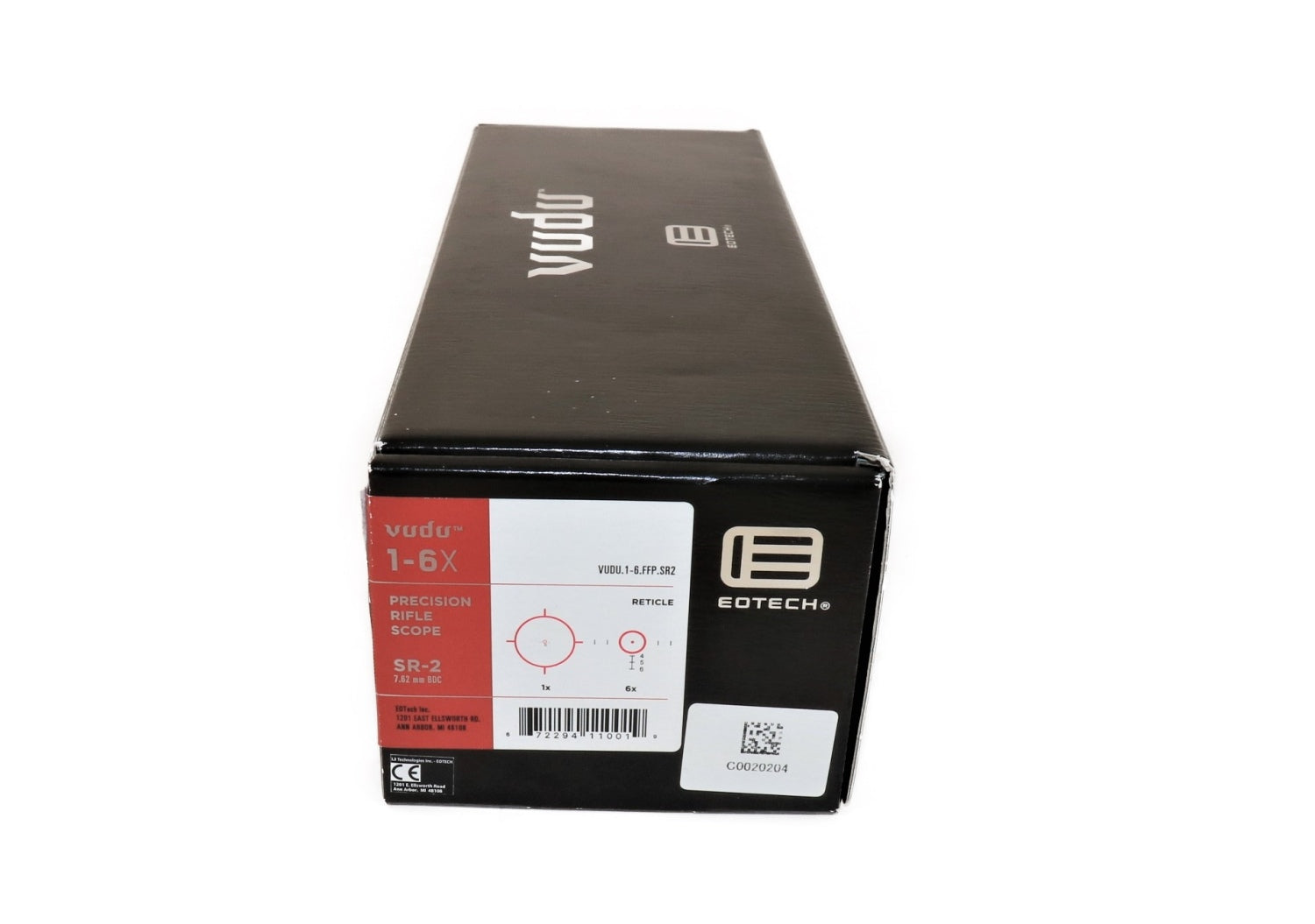 EOTECH Zielfernrohr mit Abdeckungen.