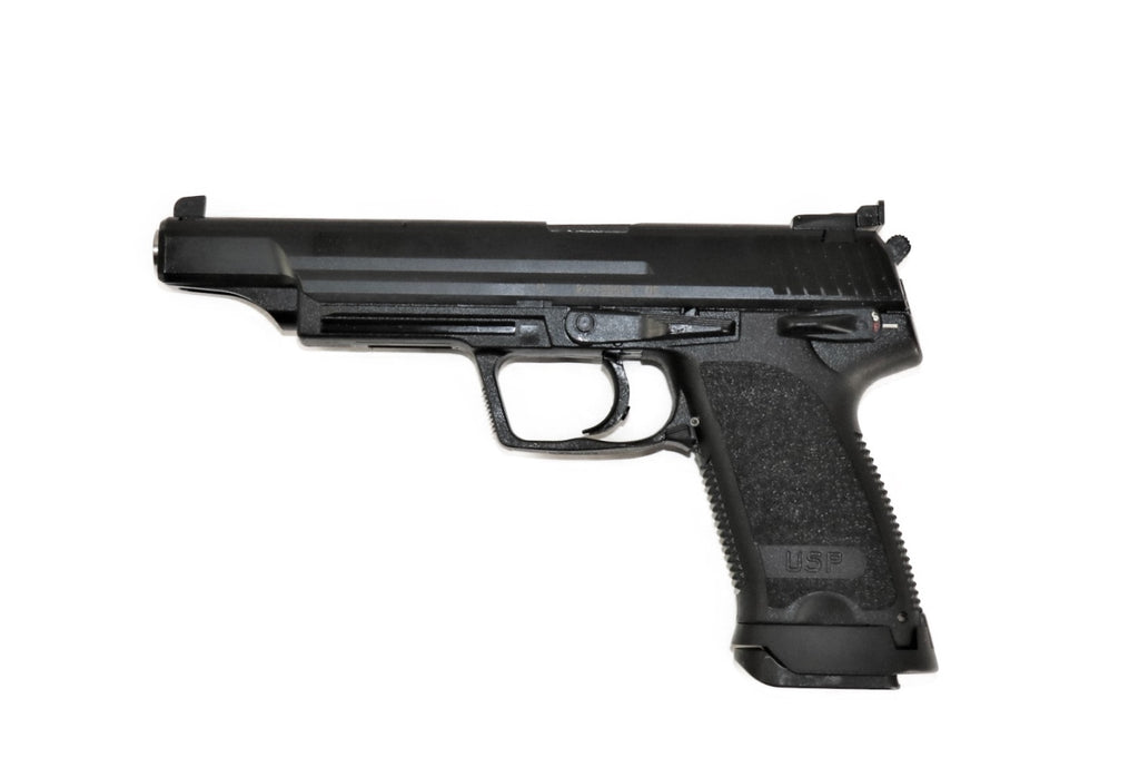 Heckler & Koch Pistole, schwarz.