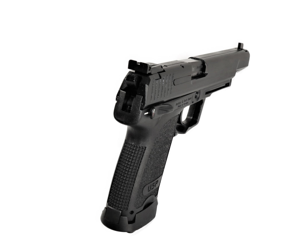 Heckler & Koch Pistole, schwarz.