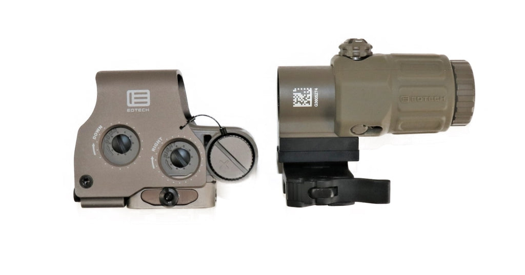 EOTECH Visier und Vergrößerungsmodul.