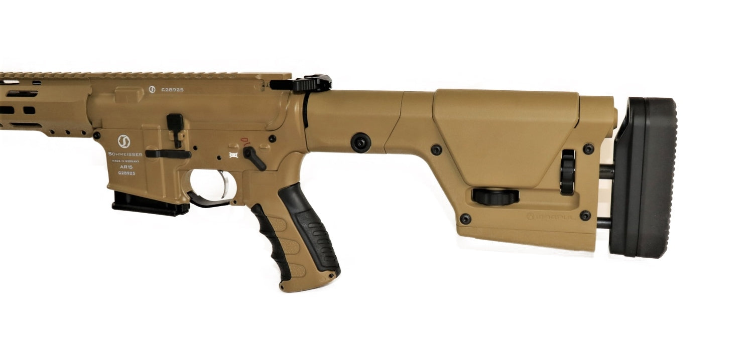 Schmeisser Gewehr mit Zweibein.