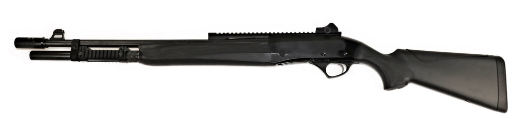 FABARM Schrotflinte, schwarzes Design.