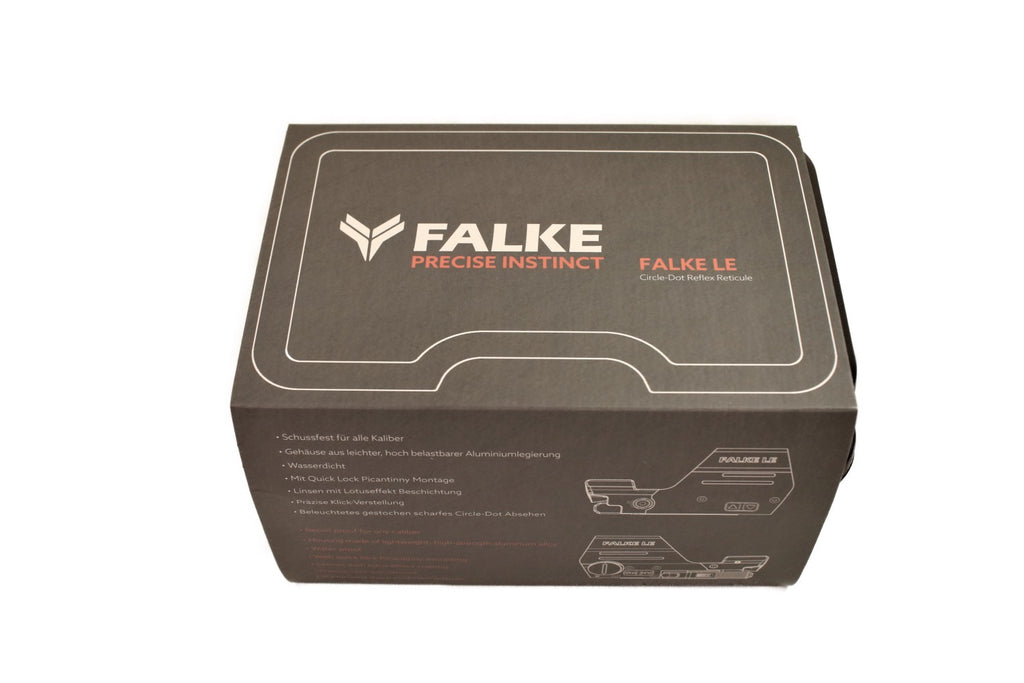 Falke LE Visier mit Zubehör.