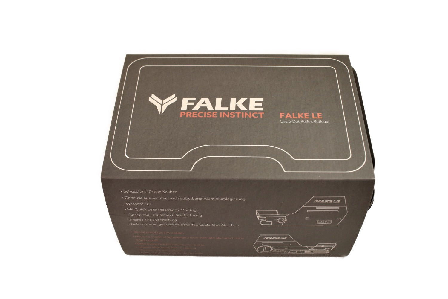 Falke LE Visier mit Zubehör.