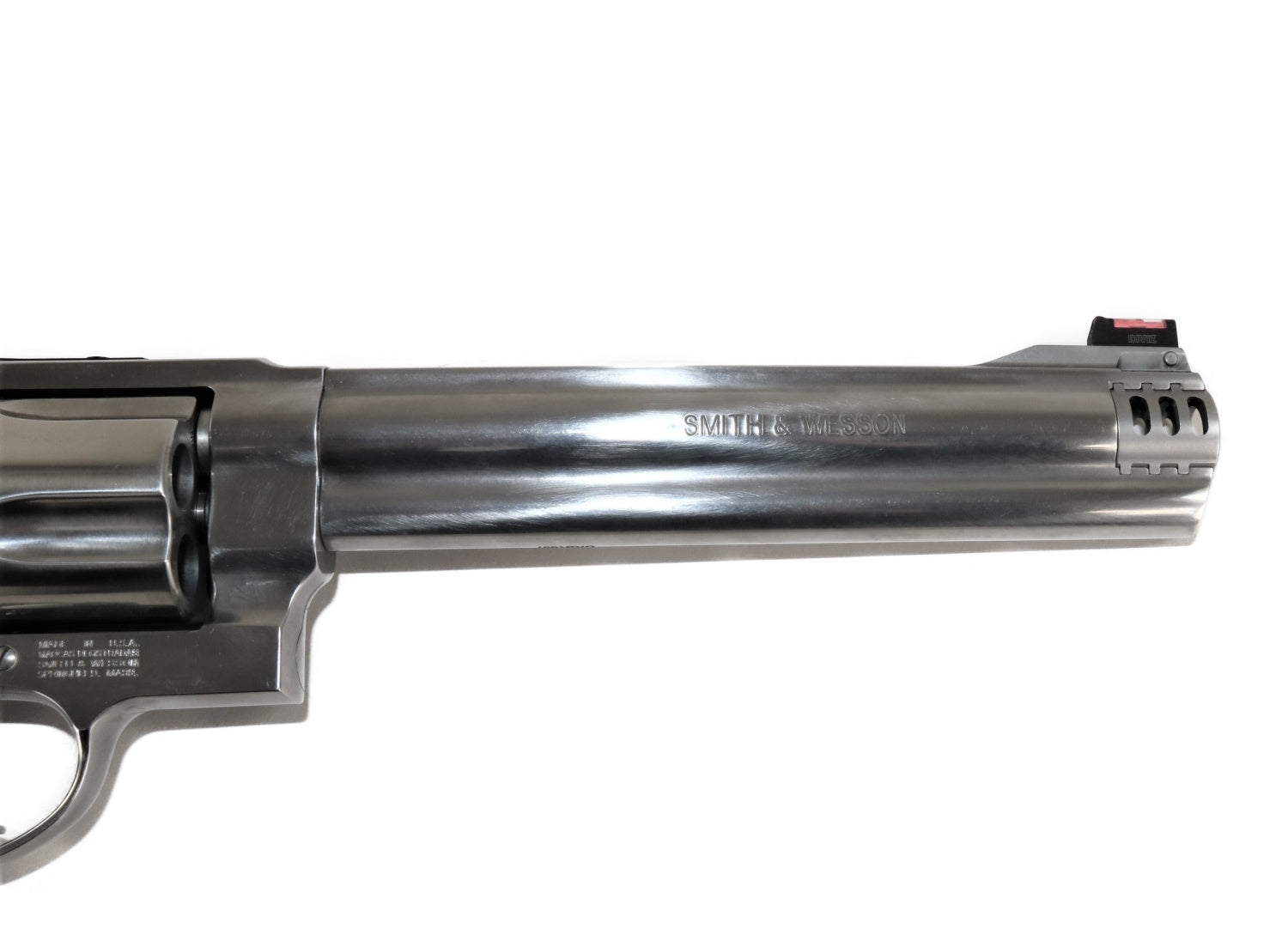 Smith & Wesson Revolver, silbern.
