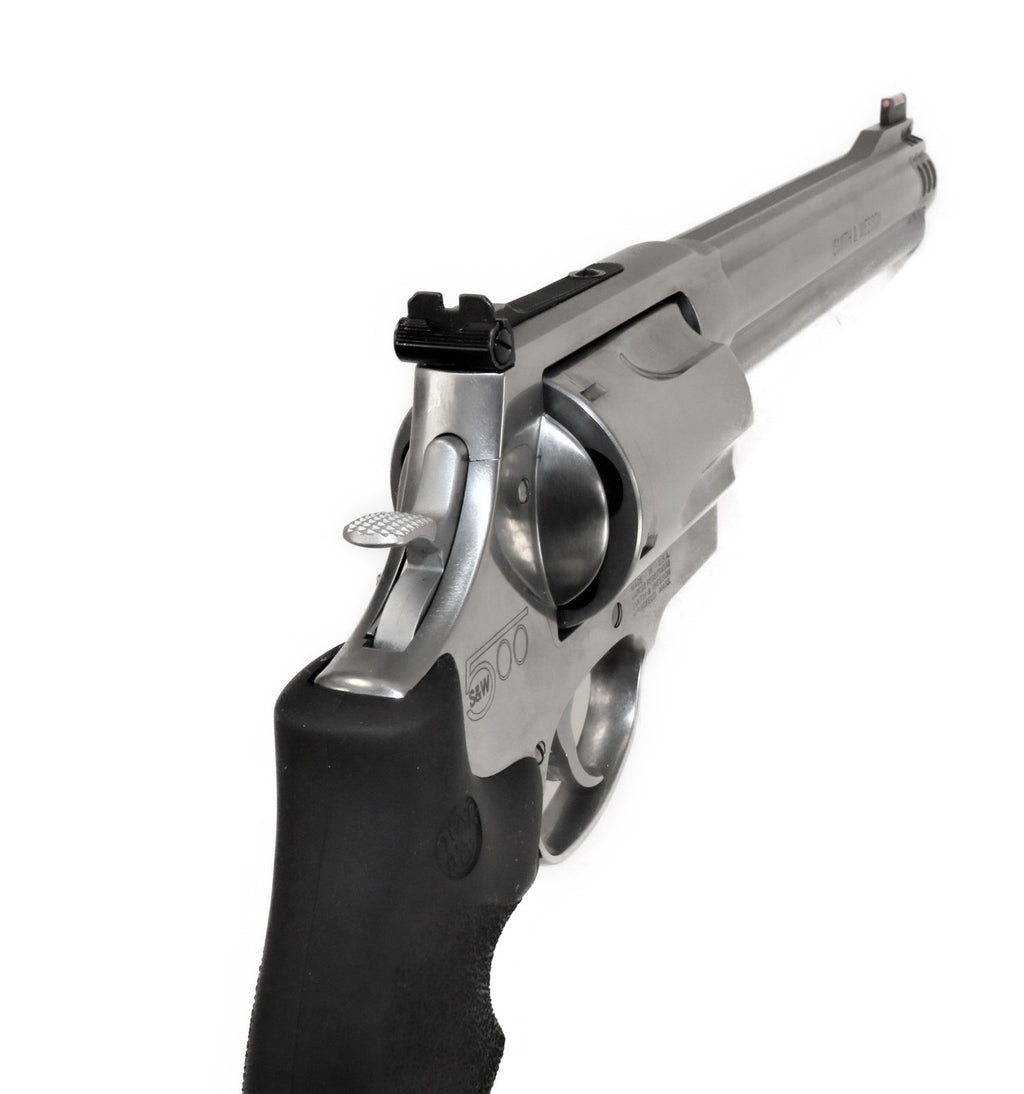 Smith & Wesson Revolver, silbern.