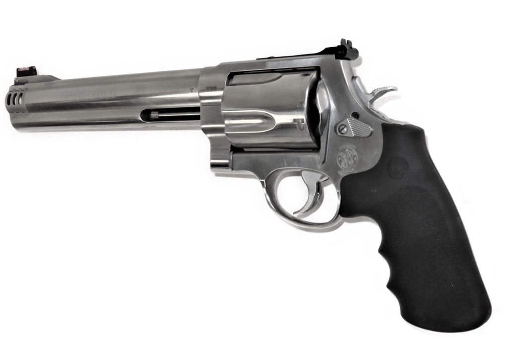 Smith & Wesson Revolver, silbern.