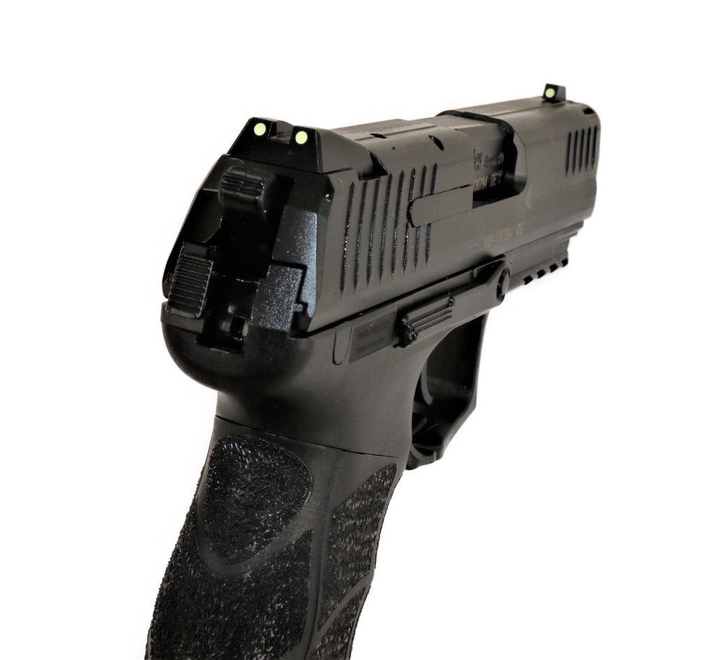 Heckler & Koch Pistole, schwarz.