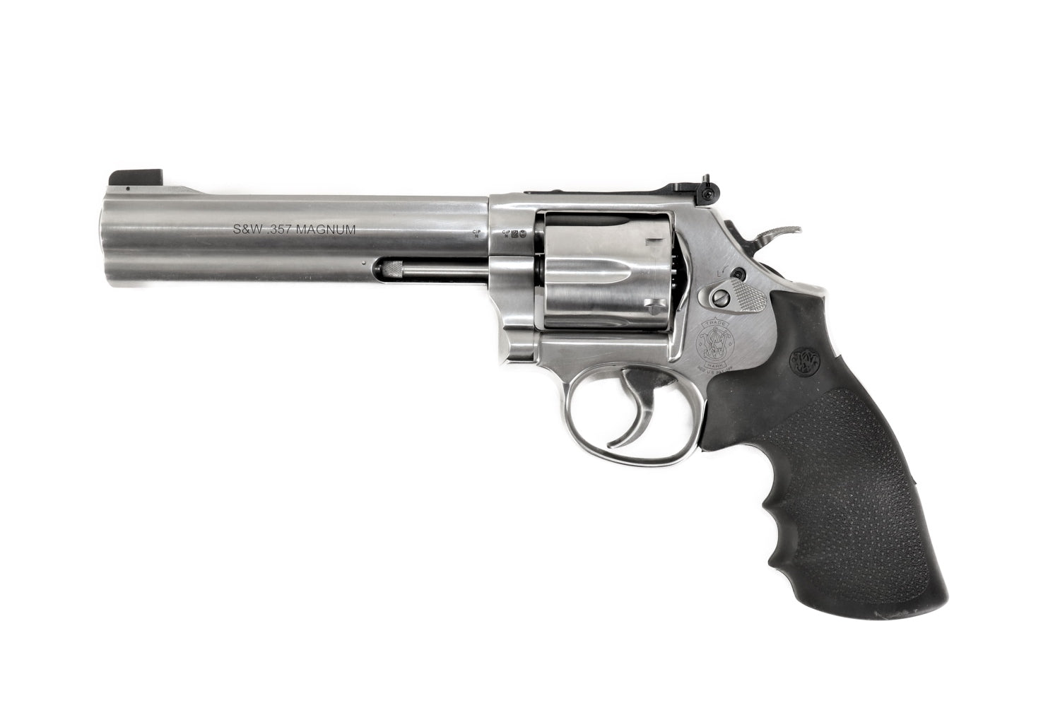 Smith & Wesson Revolver, Nahaufnahme.