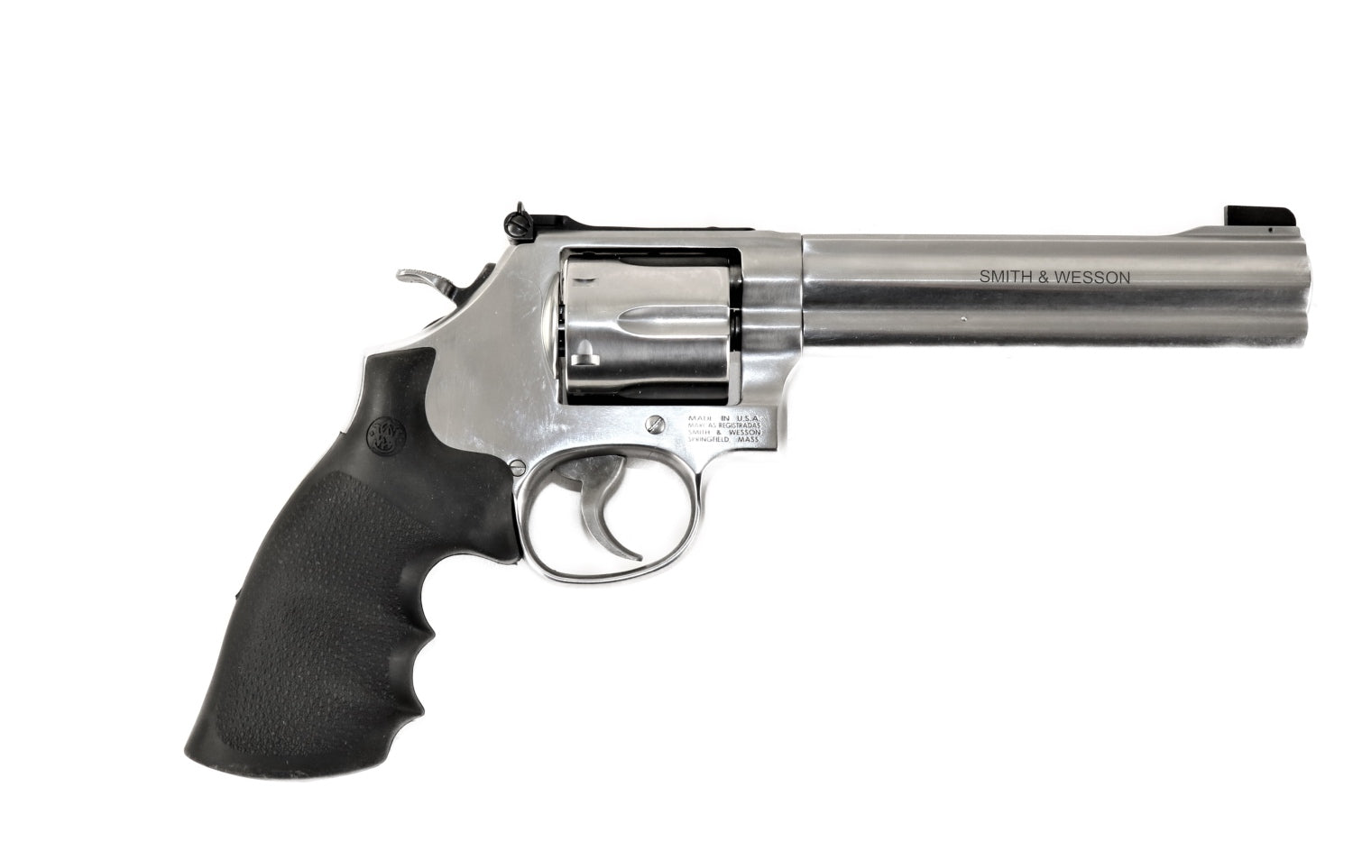 Smith & Wesson Revolver, Nahaufnahme.