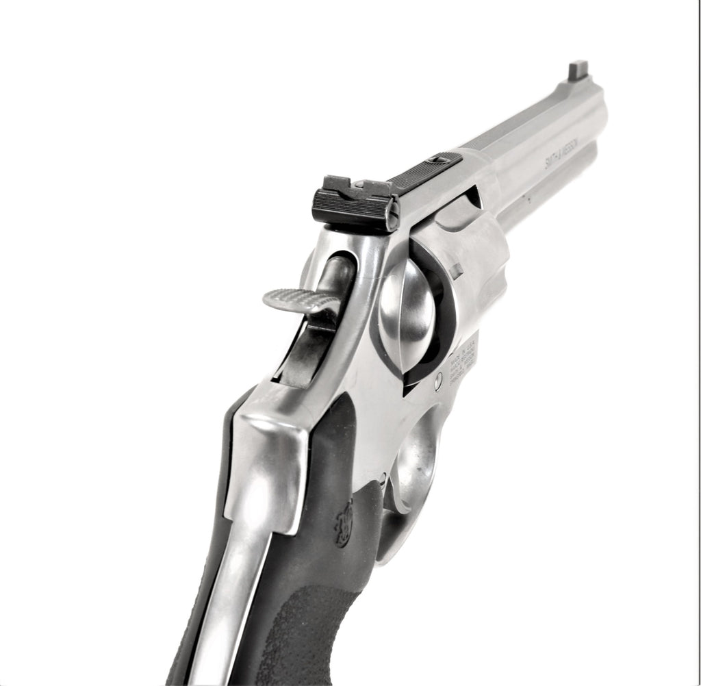 Smith & Wesson Revolver, Nahaufnahme.